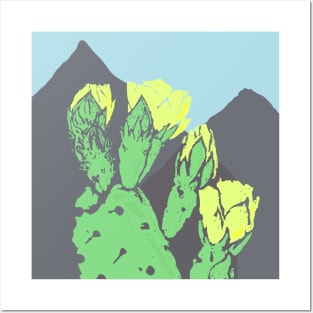 Cactuses Posters and Art